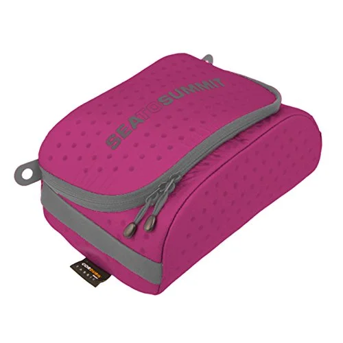 Suitcase for urban commuting-Sea To Summit Travelling Light Padded Soft Cell - Berry Large