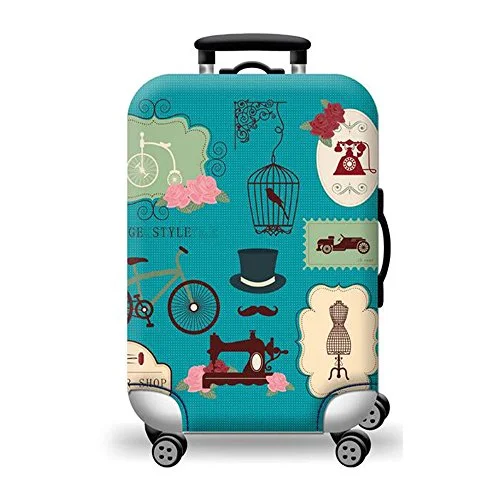 Suitcase for travel essentials-Tdc Elastic Luggage Cover Luggage Suitcase Cover Super Lightweight Luggage Protector