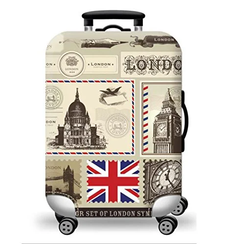 Suitcase with large capacity-Tdc Elastic Luggage Cover Luggage Suitcase Cover Super Lightweight Luggage Protector