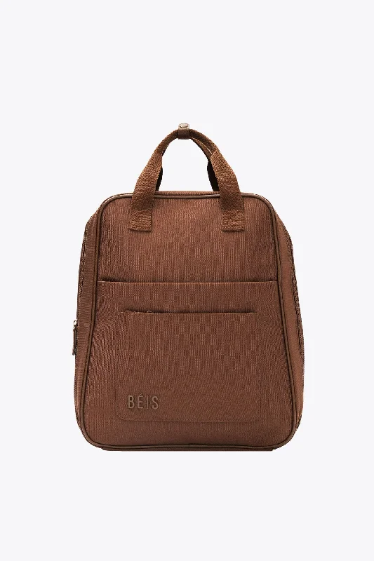 Backpack with laptop holder-The Expandable Backpack in Maple