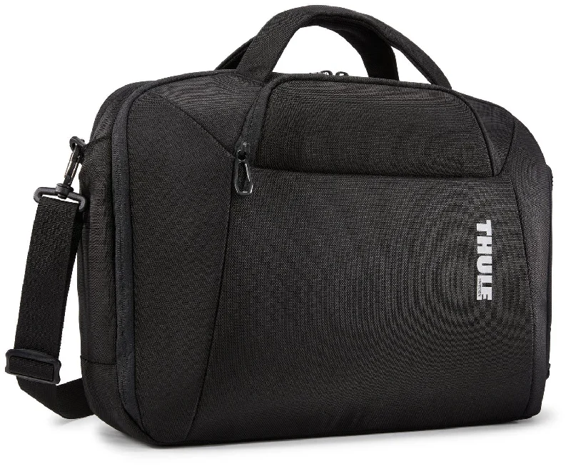 Suitcase with large zippers-Thule Luggage Accent Laptop Bag 15.6"