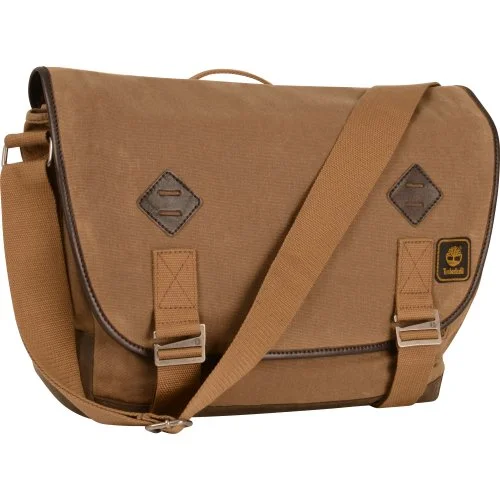 Suitcase for rugged adventures-Timberland Luggage Mt. Madison 19 Inch Messenger Bag, Tan/Brown, One Size