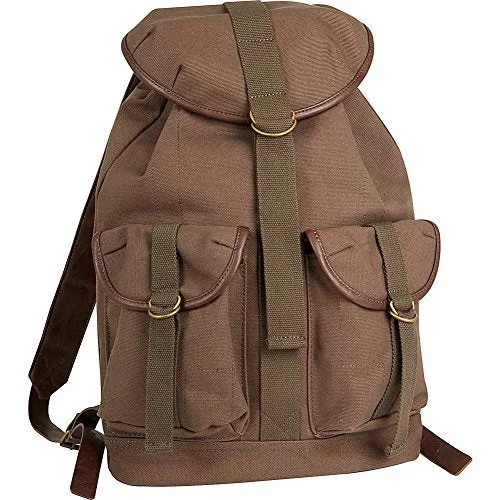 Suitcase for minimalist lifestyles-Tommy Bahama La Jolla 18" Laptop Rucksack (Olive)