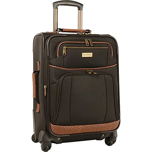 Suitcase for summer trips-Tommy Bahama Luggage Set, Dark Brown