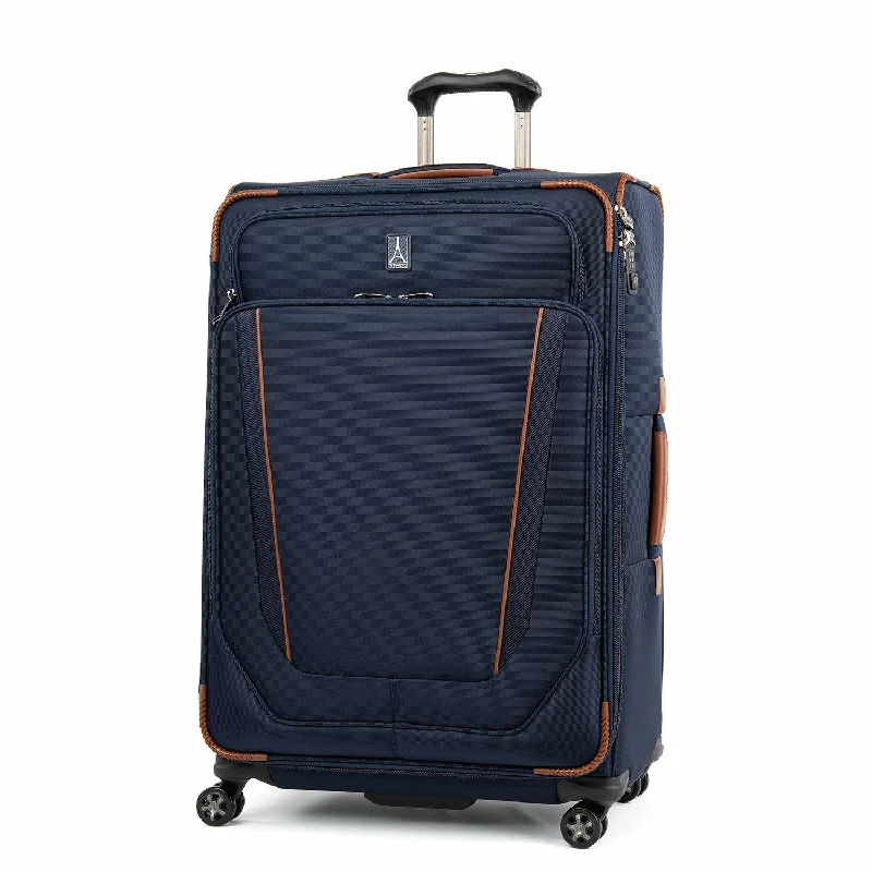 Suitcase with ergonomic handle-Travelpro Crew VersaPack 29" Expandable Spinner Suiter