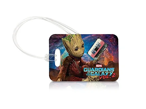 Suitcase for beach vacations-Trend Setters Ltd Marvel'S Guardians Of The Galaxy Vol 2 (Ravager Baby Groot), Blue