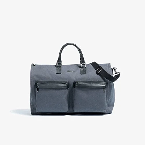 Suitcase with sturdy handles-Uri Minkoff Waverly Weekender Soft Napa Leather, Black With Black Twill Lining