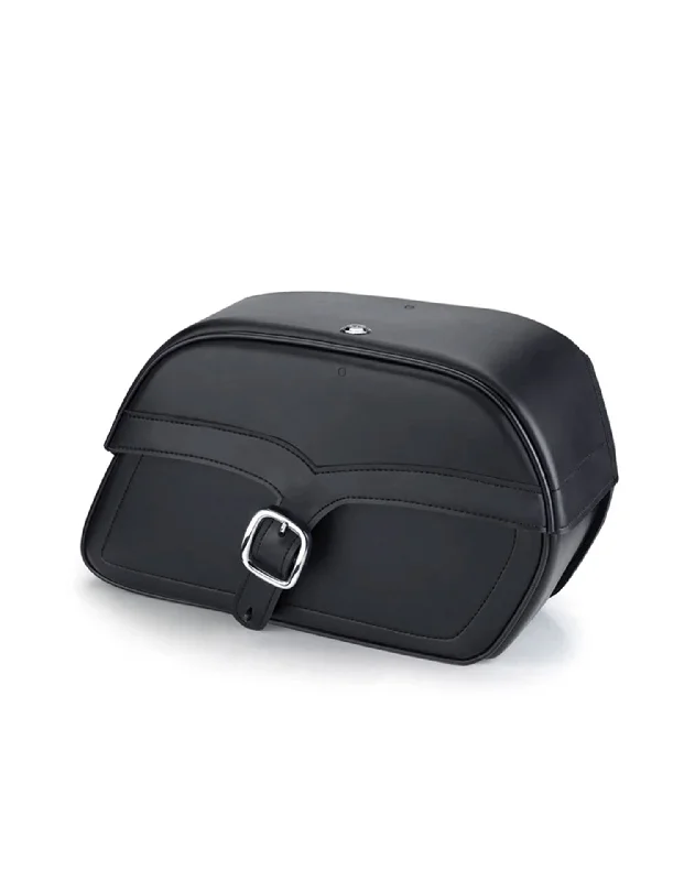 Sports activities for kids-22L - SS Medium Leather Motorcycle Saddlebags for Harley Softail Low Rider S FXLRS