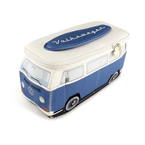 Suitcase for urban explorers-Vw Collection By Brisa Vw T2 Bus 3D Neopren Wash Bag Universal Bag Suitcase