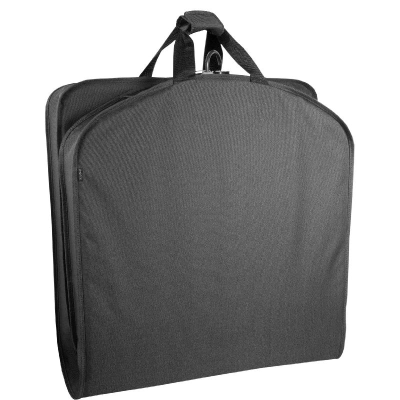 Suitcase for international vacations-Wally Bags 40-inch Garment Bag with Handles