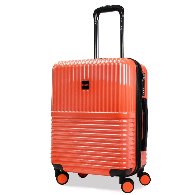 Suitcase for outdoor adventures-World Traveler Dejuno Tonal 20" Carry-On Hardside Spinner Suitcase