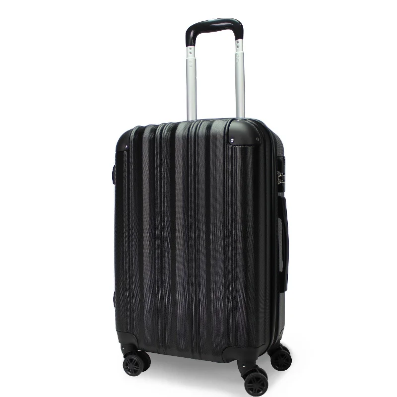 Suitcase for cruise vacations-World Traveler Kemyer Quest 20-Inch Carry-On Hardside Spinner Suitcase