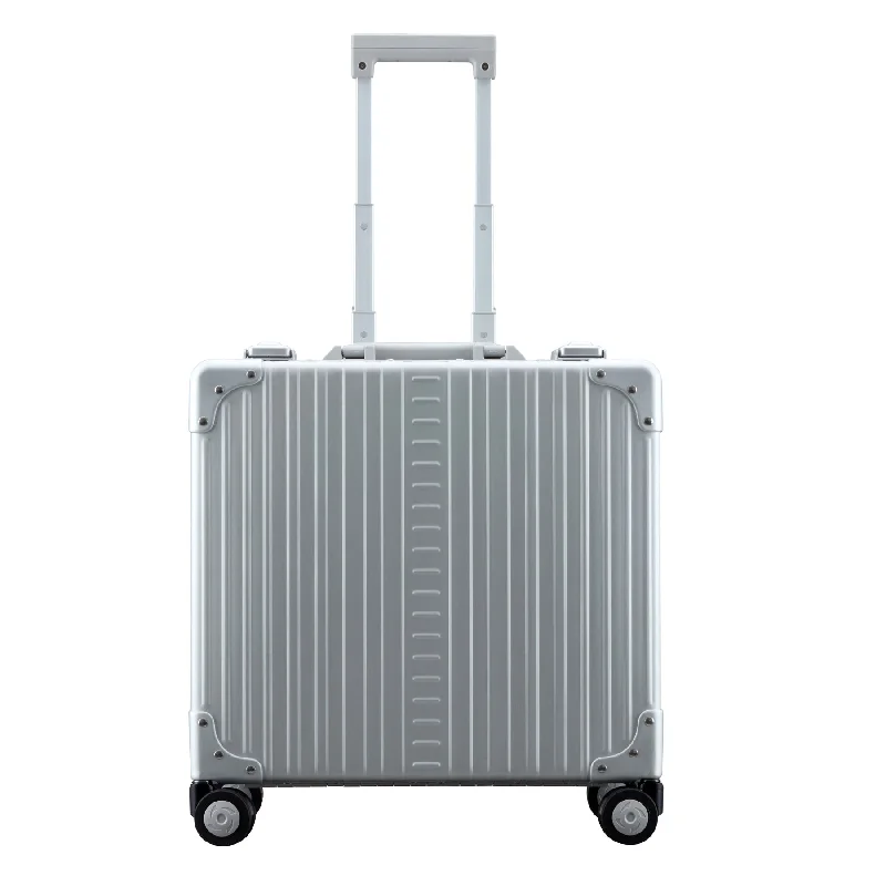 Suitcase for travel organizers-Aleon Aircraft Grade Aluminum 17″ Deluxe Wheeled Business Case