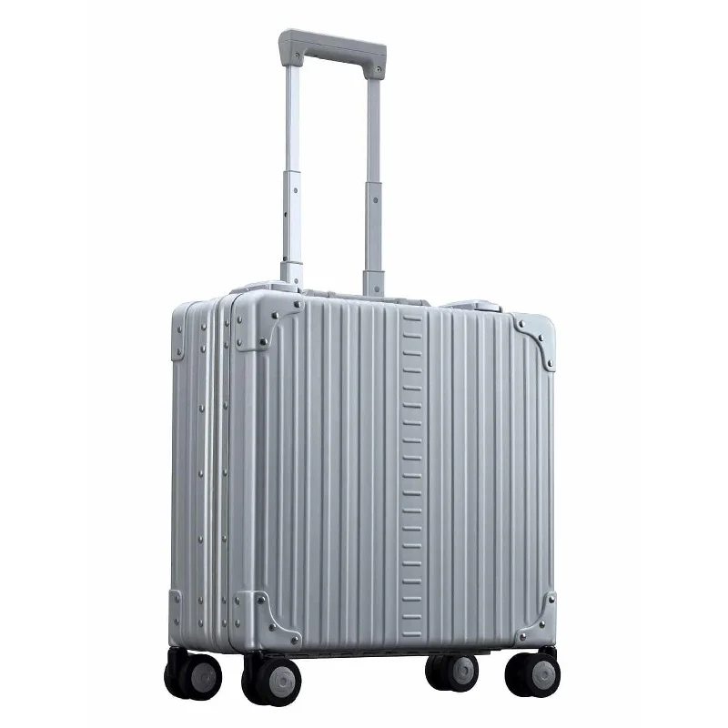 Suitcase for luxury travel-Aleon Aircraft Grade Aluminum 17″ Wheeled Business Case