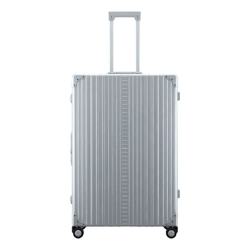 Suitcase with modern design-Aleon Aircraft Grade Aluminum 30″ Macro Traveler Checked Luggage