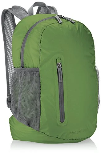 Suitcase with TSA lock-Amazonbasics Ultralight Packable Day Pack - Green, 35L