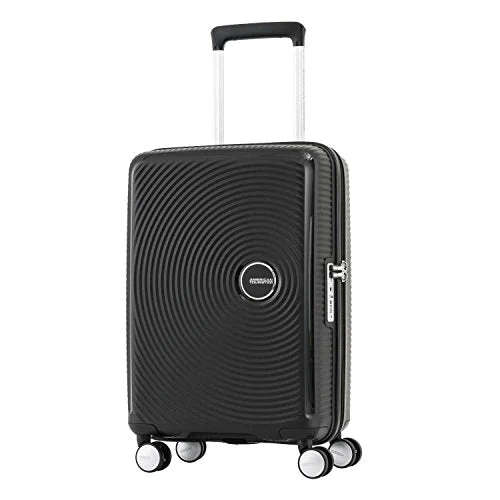 Suitcase with side handles-American Tourister Curio Spinner Hardside 29, Black