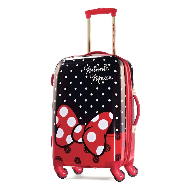 Suitcase for outdoor gear-American Tourister Disney Minnie Mouse 21" Hardside Spinner