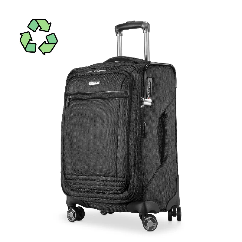 Suitcase with adjustable straps-Avalon Softside Carry-On Expandable Spinner