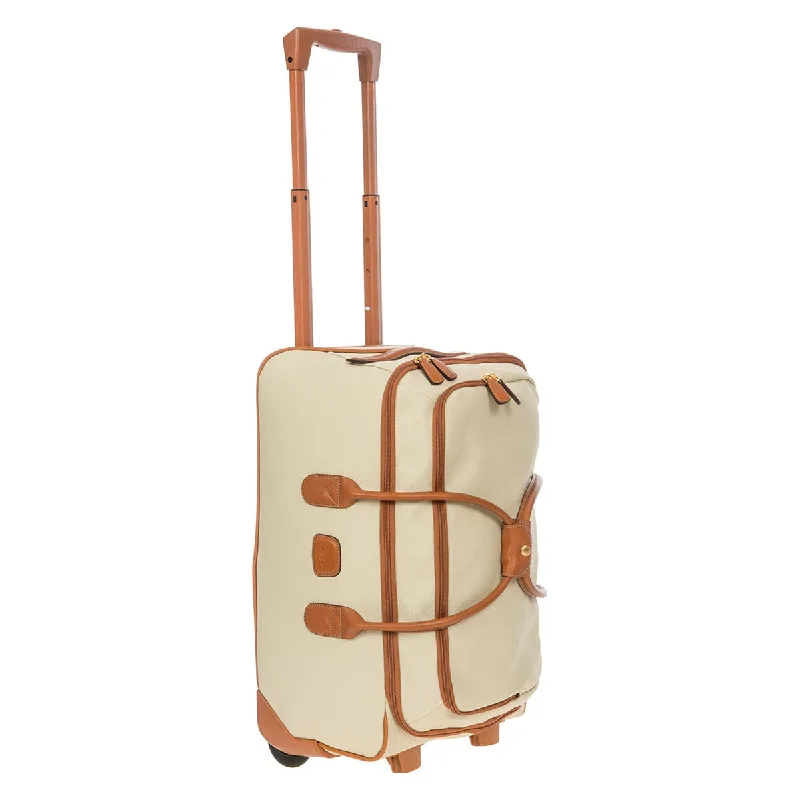 Duffle Bags with wheels-Bric's Firenze 21" Carry-On Rolling Duffle Bag