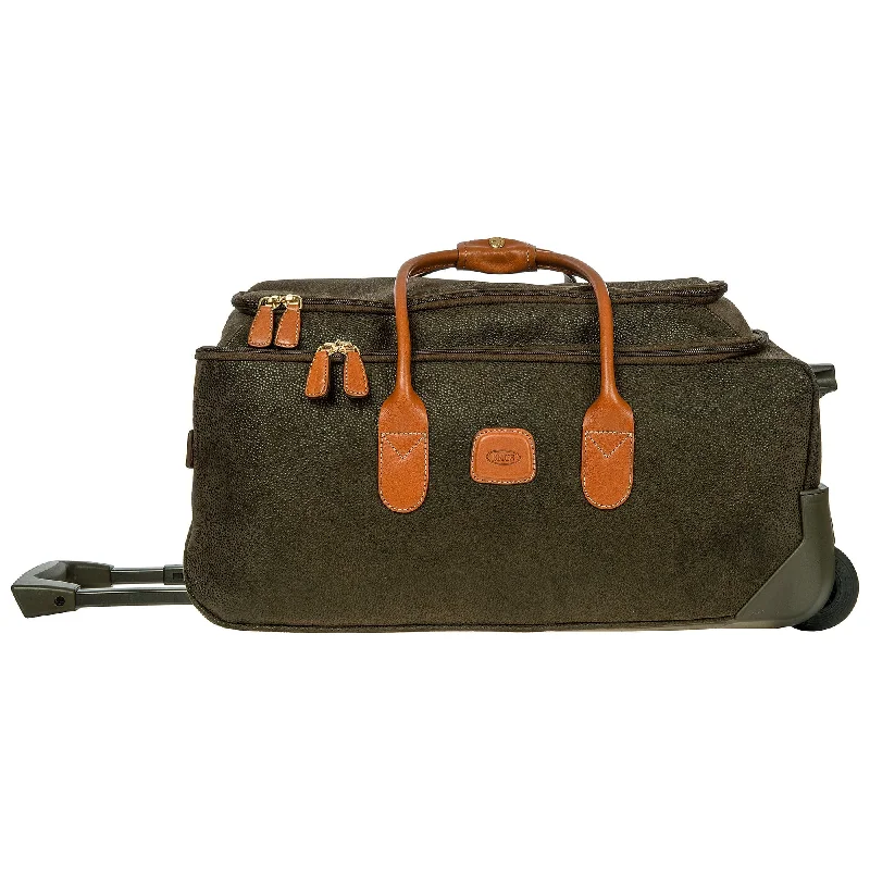 Duffle Bags for psychologists-Bric's Life 21" Rolling Duffle Bag