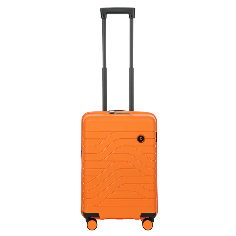 Suitcase with bright designs-Bric's B/Y Ulisse 21" Expandable Spinner Orange