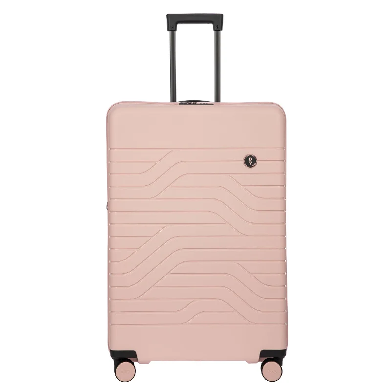 Suitcase with anti-theft features-Bric's B/Y Ulisse 30" Expandable Spinner Pearl Pink