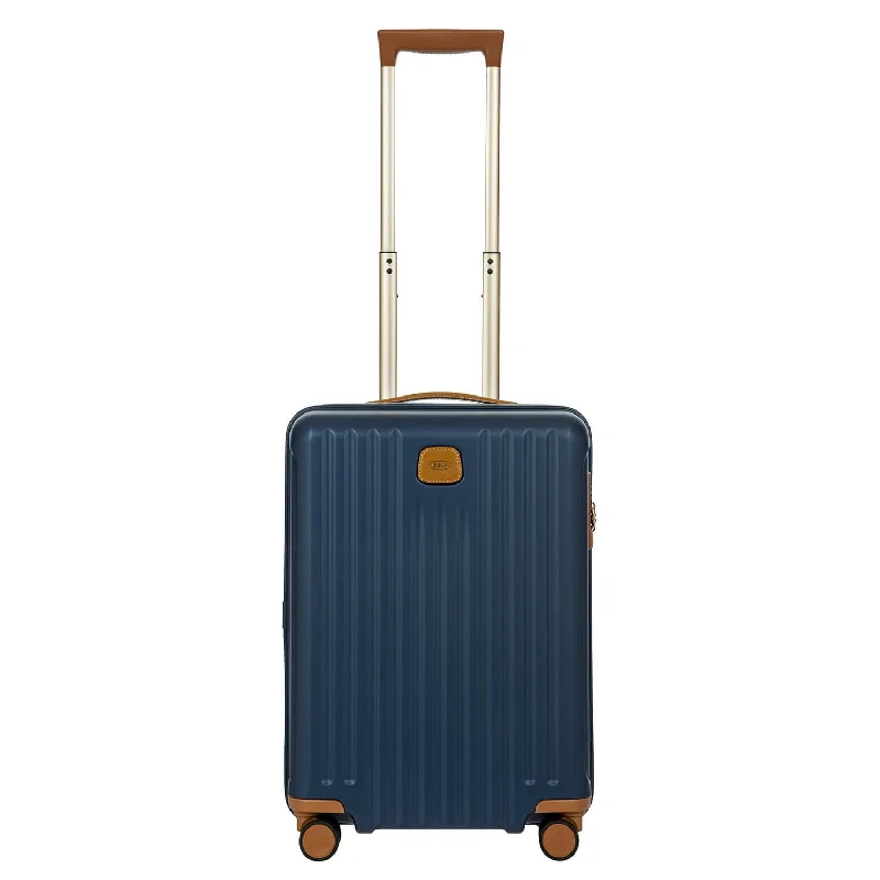 Suitcase for extended travel-Bric's Capri 21" Spinner - Matte Blue