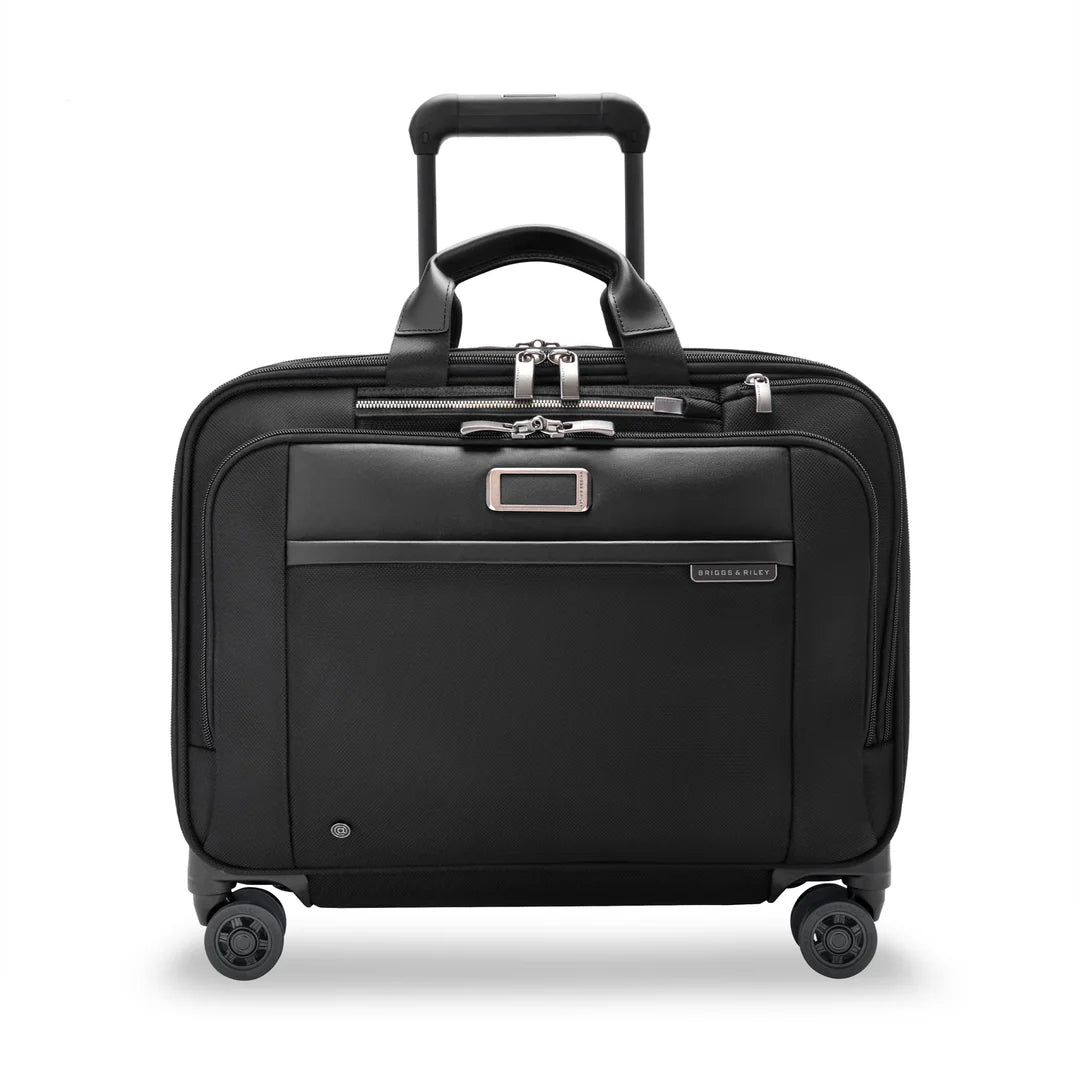 Suitcase with ergonomic handle-Briggs and Riley @work Large Spinner Brief