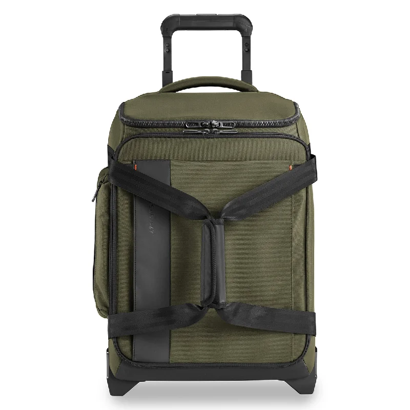 Duffle Bags for meditation-Briggs & Riley ZDX Rolling Carry-On Upright Duffle Bag