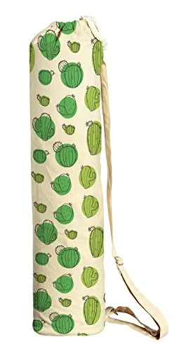 Suitcase with protective shell-Cactus Abstract-9 Printed Canvas Yoga Mat Bags Carriers Was_41