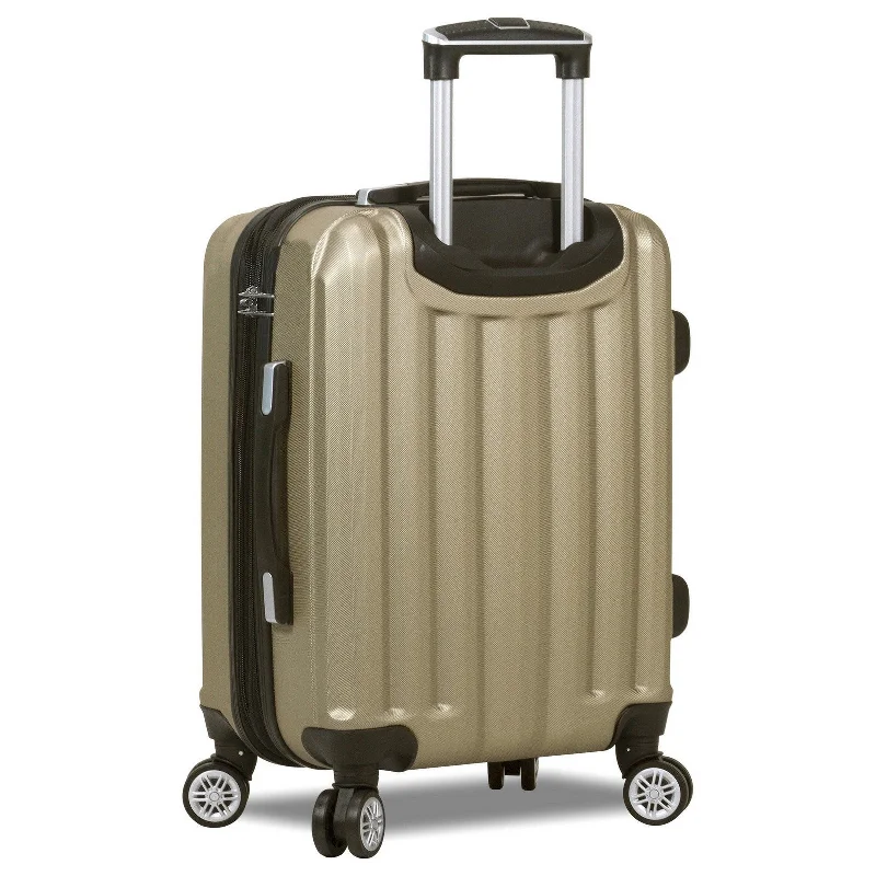 Suitcase for summer travel-Dejuno Camden Hardside 3-piece Expandable Spinner Luggage Set