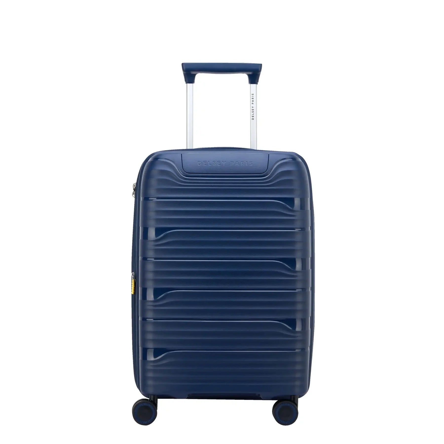 Suitcase with padded handles-Delsey Dune Carry-On Plus Expandable Spinner