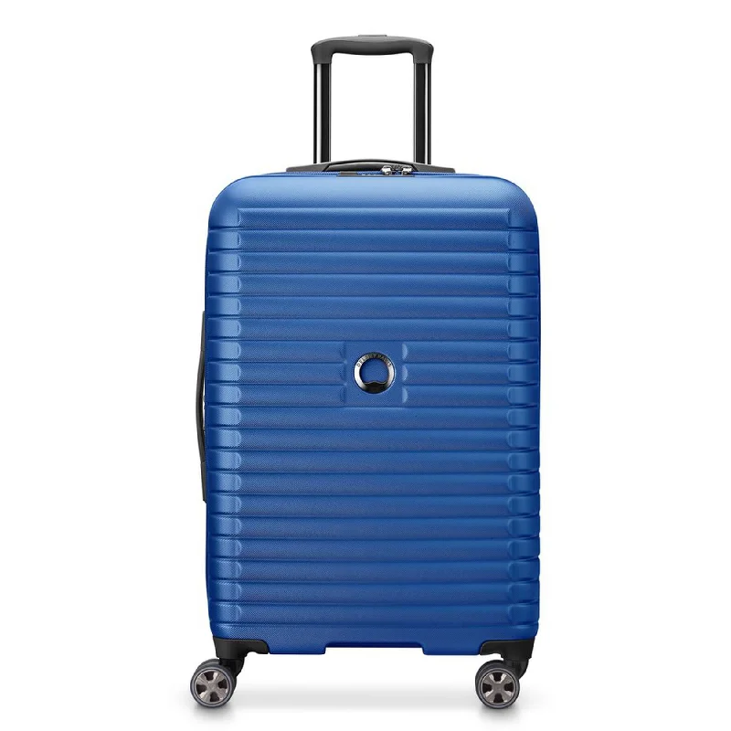 Suitcase for minimalist travelers-Delsey Cruise 3.0 24" Expandable Spinner Upright