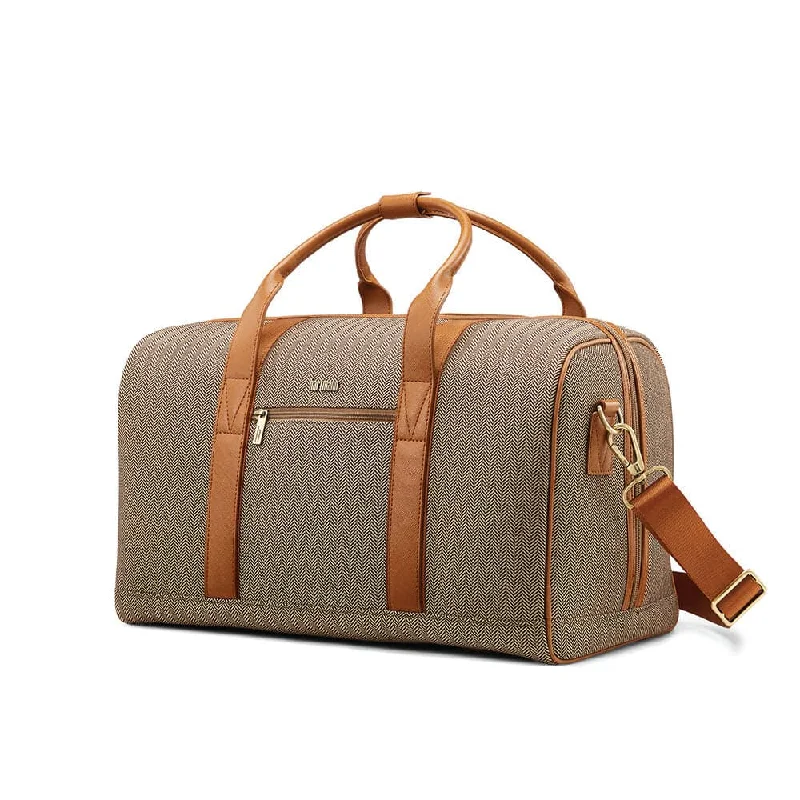 Hartmann Herringbone Deluxe Weekend Duffel Bag