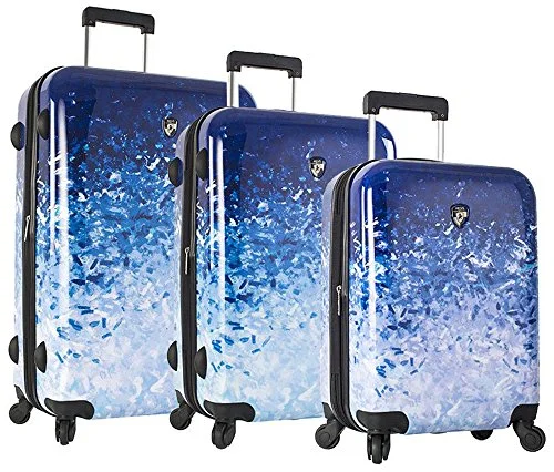 Suitcase for budget travelers-Heys America Blue Skies 3 Piece Spinner Set