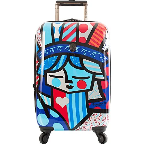 Suitcase for minimalist travelers-Heys America Multi-Britto Freedom 21-Inch Carry-On Spinner Luggage