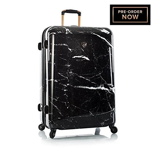 Suitcase with multiple pockets-Heys America Unisex Marquina 26" Spinner Black Luggage