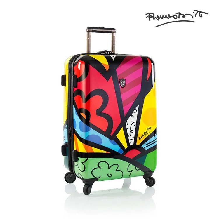 Suitcase with sturdy wheels-Heys Britto - A New Day 26"