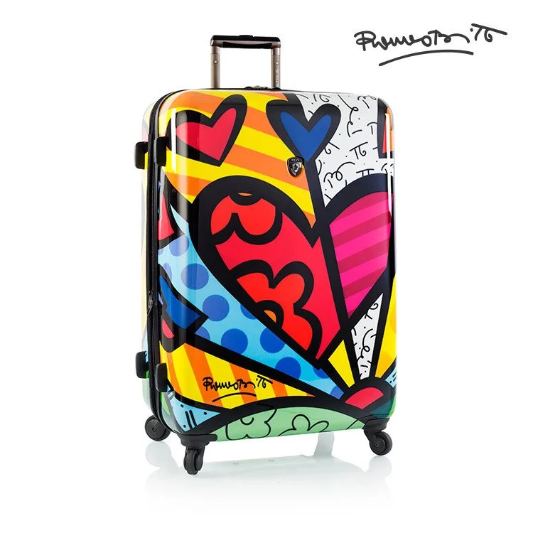 Suitcase with durable handles-Heys Britto - A New Day 30"