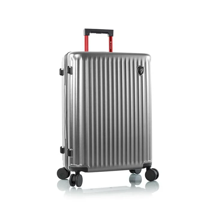 Suitcase with large pockets-Heys Smart 26" Airline Approved Hardside Spinner Suitcase