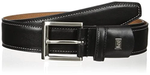 Suitcase for travel essentials-Lee Men'S Big-Tall Stretch Dress Belt, Black, 38