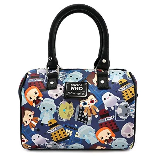 Duffle Bags durable-Loungefly x Doctor Who Chibi Duffle Bag (One Size, multi)