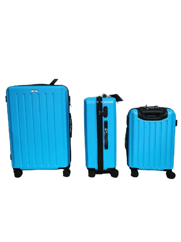 Suitcase for frequent flyers-Mirage Noble 3 Piece Hardside Spinner Luggage Set