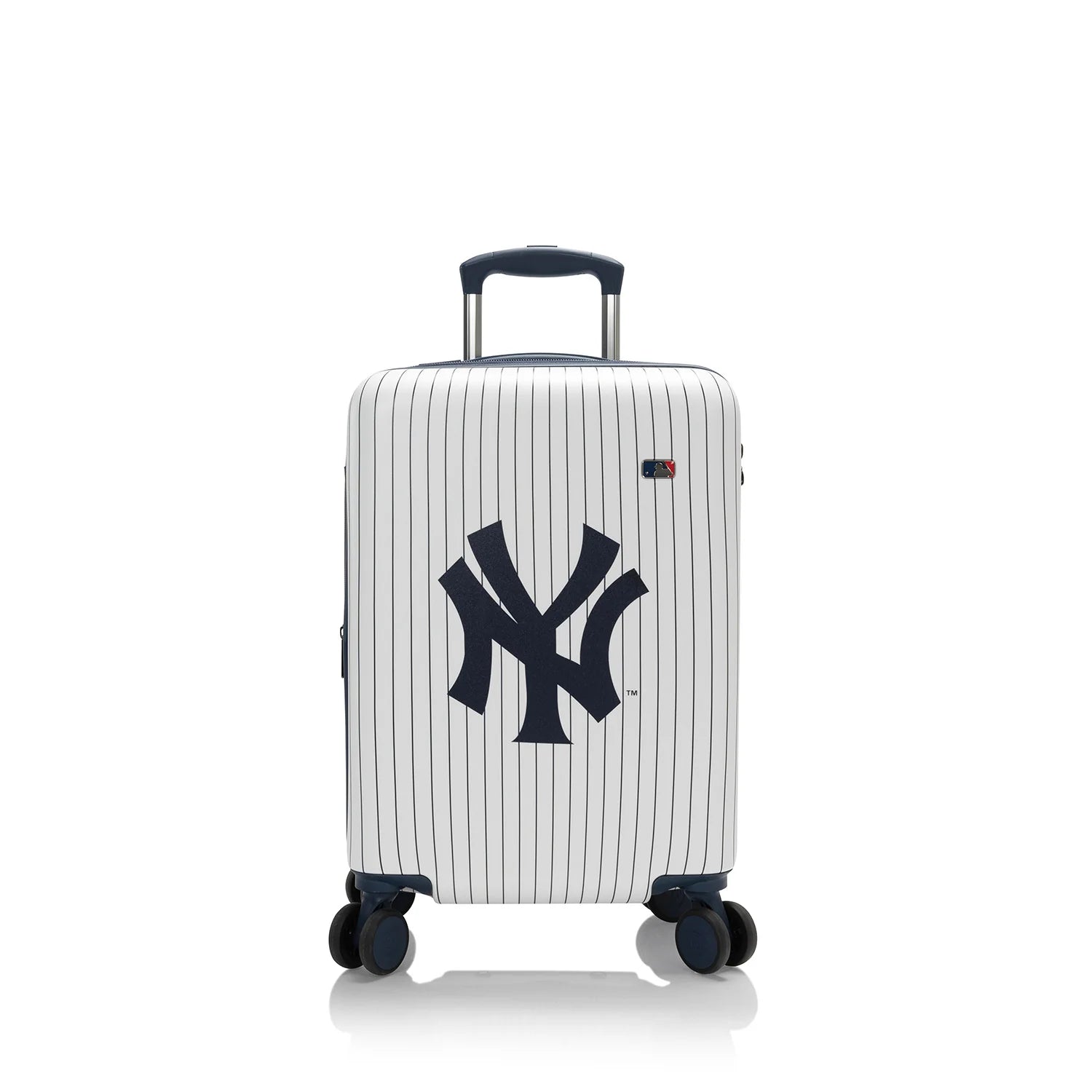 Suitcase with expandable compartments-MLB Luggage 21" - New York Yankees