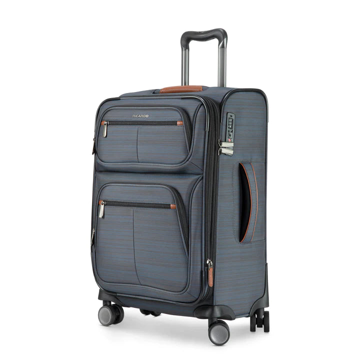 Suitcase with lightweight design-Montecito 2.0 Softside Carry-On Expandable Spinner