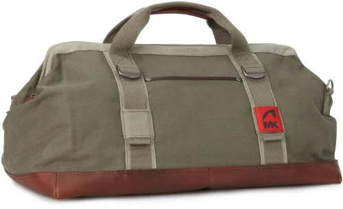 Duffle Bags for minimalists-Mountain Khakis Cabin Duffle Bag, Dark Olive, One Size