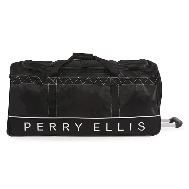 Perry Ellis Extra Large Rolling Duffel Bag