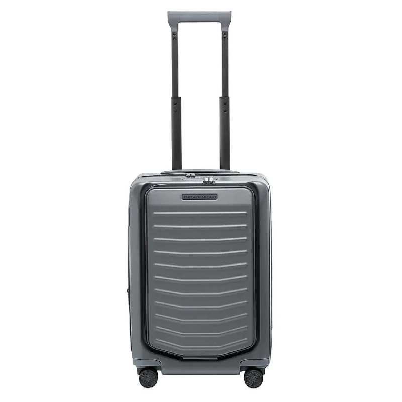 Suitcase for short vacations-Porsche Design Roadster Hardside 21" Spinner Expandable - Matte Anthracite