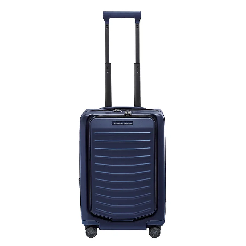 Suitcase with expandable design-Porsche Design Roadster Hardside 21" Spinner Expandable - Matte Dark Blue